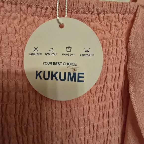 Pink Ruffled Kids One Piece - Picture 3 of 5